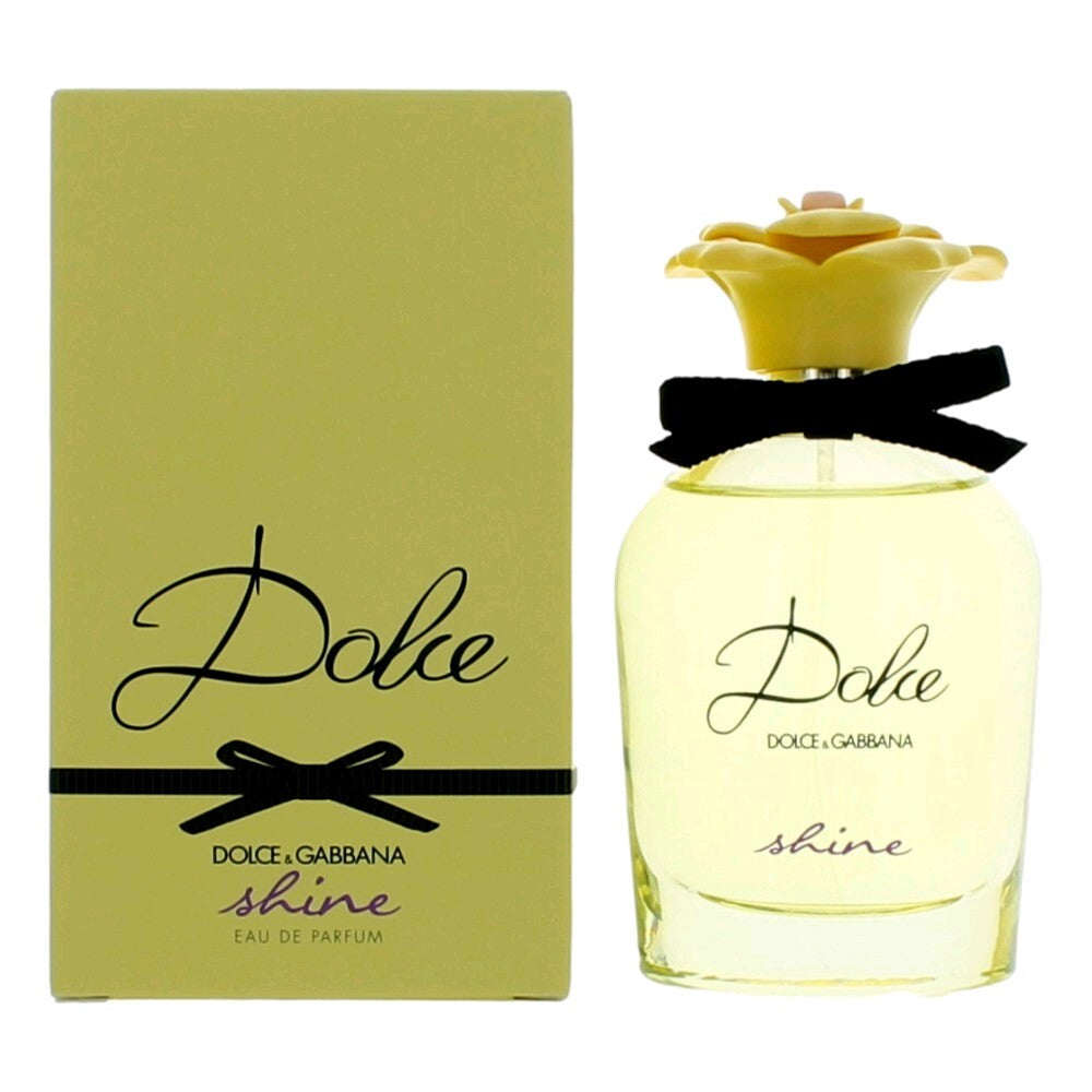 Dolce Shine by Dolce & Gabbana, 2.5 oz Eau De Parfum Spray for Women - Caressed Parfum