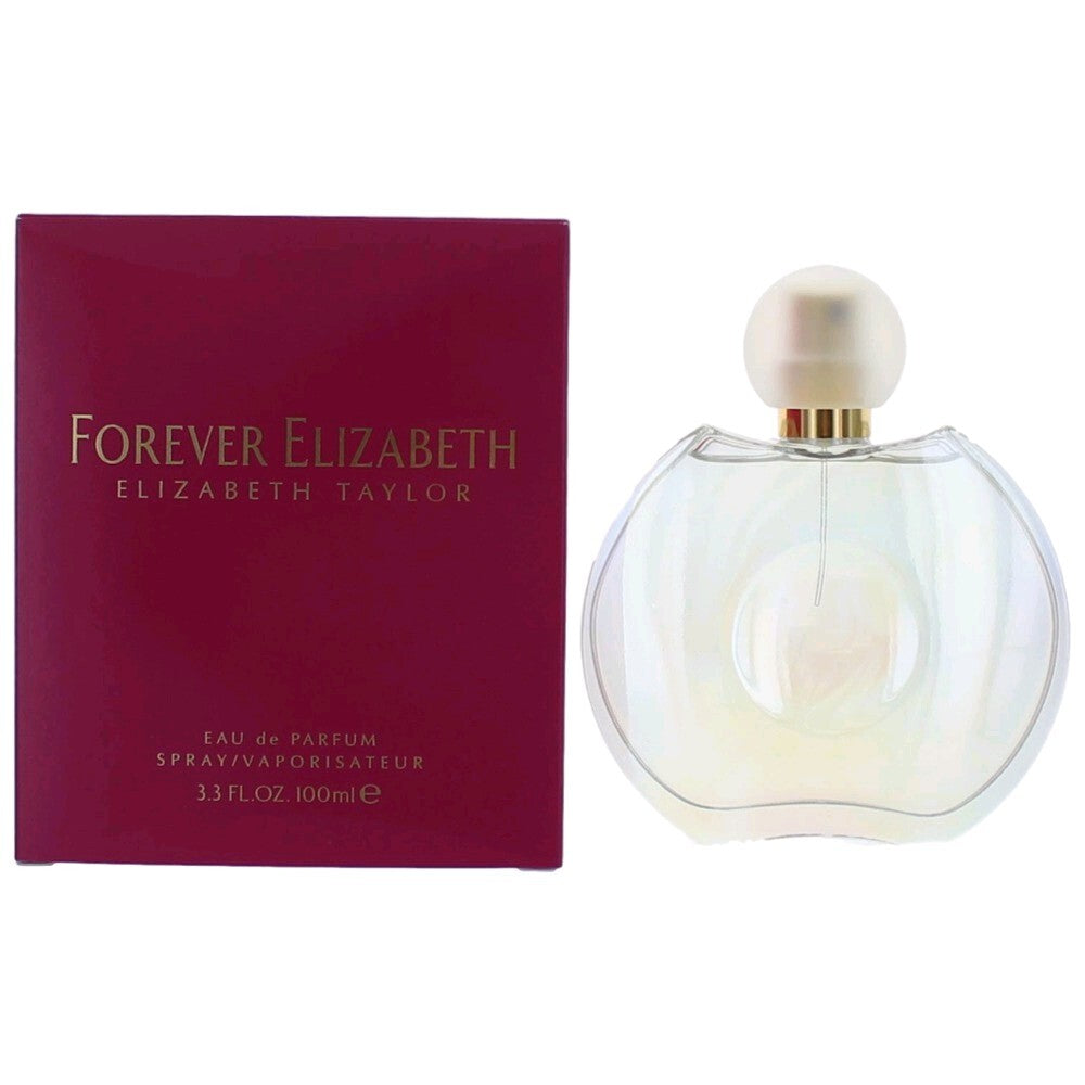 Forever Elizabeth by Elizabeth Taylor, 3.3 oz Eau De Parfum Spray for Women - Caressed Parfum