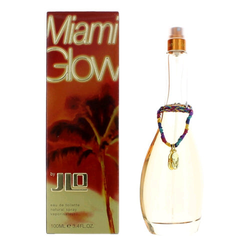 Miami Glow by J.Lo, 3.4 oz Eau De Toilette Spray for Women (Jennifer Lopez) - Caressed Parfum