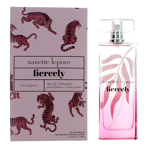 Fiercely by Nanette Lepore, 3.4 oz Eau de Parfum Spray for Women - Caressed Parfum