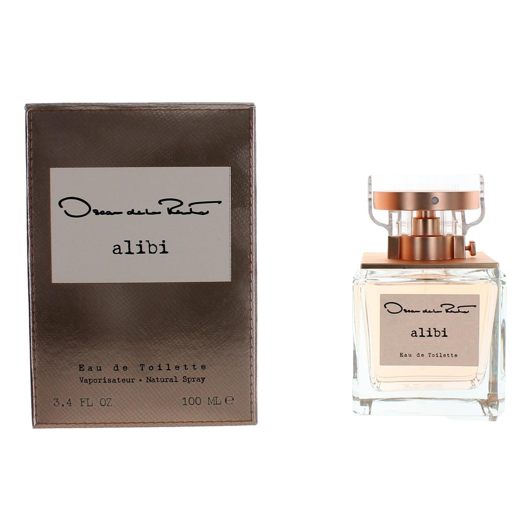 Alibi by Oscar De La Renta, 3.4 oz Eau De Toilette Spray for Women - Caressed Parfum