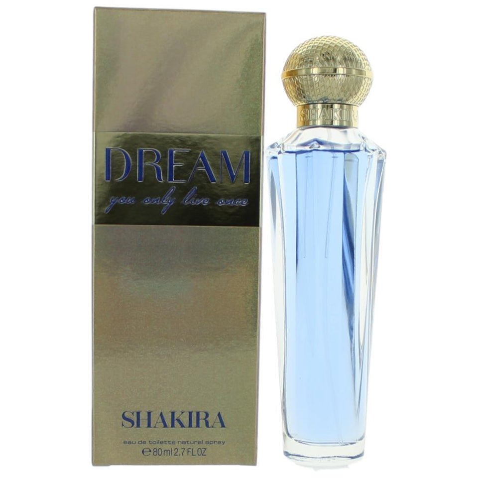 Dream by Shakira, 2.7 oz Eau De Toilette Spray for Women - Caressed Parfum